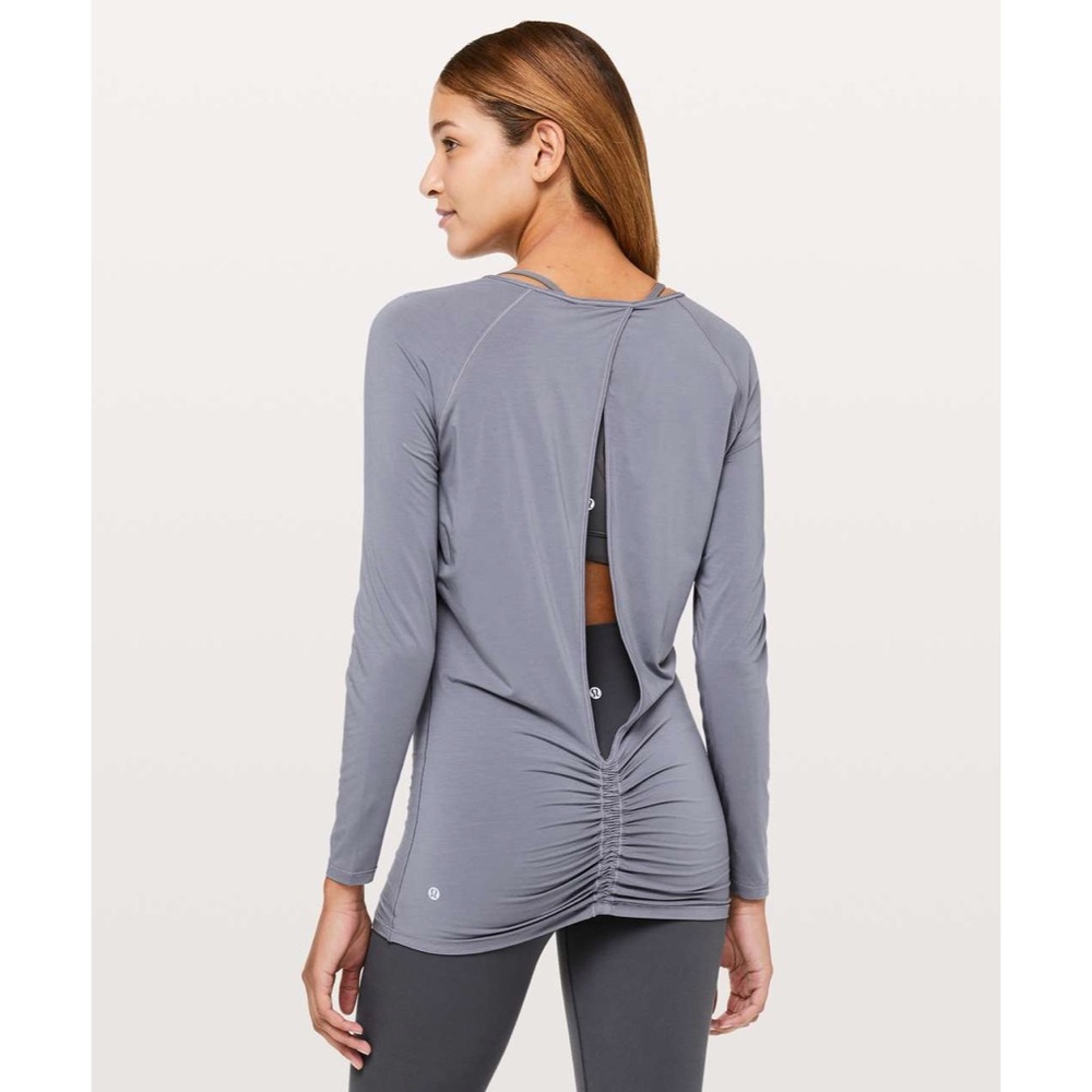 Lululemon Deep Stretch Long Sleeve Cinch Lilac